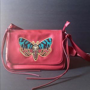 NWOT Sourpuss Death’s Head Moth purse